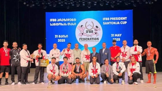 المشهد المعاصر | منتخب بناء الأجسام وتحدي اللياقة يحقق 14 ميدالية في بطولة جورجيا الدولية