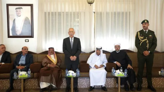 المشهد المعاصر | مندوبا عن الملك وولي العهد.. العيسوي يقدم واجب العزاء لعشائر العميان والقباعي والقباني