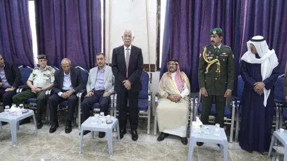 المشهد المعاصر | مندوبا عن الملك وولي العهد…العيسوي يعزي عشيرة النجادا