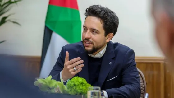 المشهد المعاصر | ولي العهد يعيد عبر انستغرام نشر خبر عن تصدر الجناح الأردني رضا الزوار بمعرض إكسبو 2025