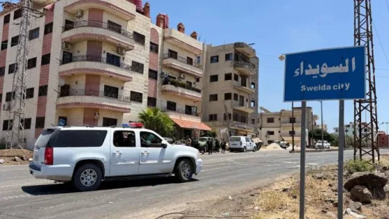 المشهد المعاصر | الأردن يرحب بقرار الحكومة السورية وقف إطلاق النار في محافظة السويداء في الجنوب السوري