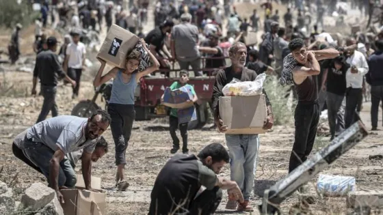 المشهد المعاصر | الأمم المتحدة: 798 شهيدا خلال توزيع مساعدات في غزة منذ أواخر أيار
