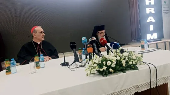 المشهد المعاصر | البطريرك ثيوفيلوس الثالث ينقل رسالة تضامن من الملك إلى رام الله