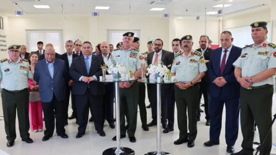 المشهد المعاصر | الحنيطي يفتتح فرع جديد لصندوق الائتمان العسكري في محافظة المفرق