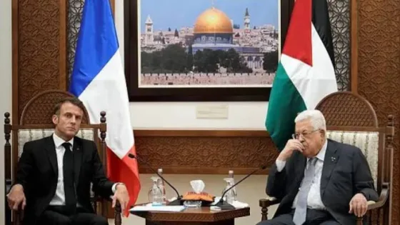 المشهد المعاصر | الخارجية الفلسطينية ترحب بعزم ماكرون الاعتراف بدولة فلسطين وتصف الخطوة بـ”التاريخية”