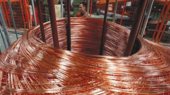 المشهد المعاصر | النحاس يسجّل ارتفاعًا بنسبة 1.86% في بداية تداولات الخميس