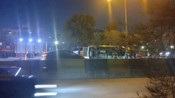 المشهد المعاصر | انقلاب مركبة بمنطقة مرج الحمام في عمّان