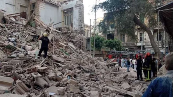 المشهد المعاصر | انهيار عقار قديم في الإسكندرية يودي بحياة شخص ويصيب 6 آخرين