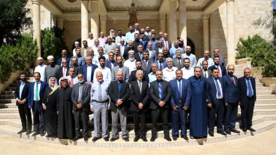 المشهد المعاصر | خلال لقائه وفدا من أبناء عشيرة بني عامر.. العيسوي: الأردن بحكمة الملك ورؤيته صامد في وجه التحديات