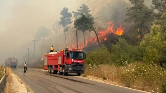 المشهد المعاصر | لليوم الرابع.. حرائق اللاذقية تواصل التهام الغابات وسوريا تطلب مزيداً من الدعم الدولي