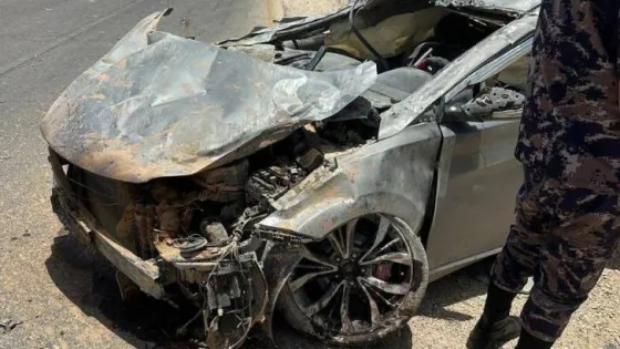 المشهد المعاصر | مراسل رؤيا: إصابتان بحادث تصادم على طريق معان