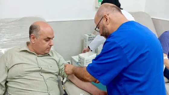 المشهد المعاصر | 6000 وحدة دم تصل غزة من الضفة الغربية ضمن الجولة السابعة من حملة “دمنا واحد”