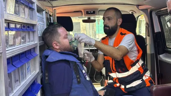 المشهد المعاصر | إصابة مراسل رؤيا بالاختناق اثناء تغطيته اقتحام قوات الاحتلال مدينة نابلس