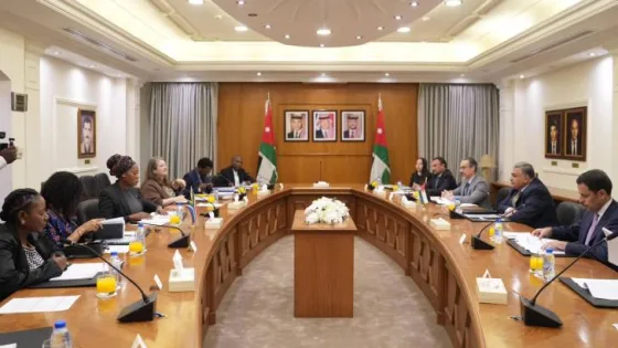 المشهد المعاصر | الأردن وجنوب أفريقيا يبحثان تعزيز العلاقات الثنائية