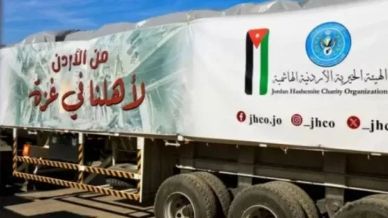المشهد المعاصر | الأردن يواصل دعمه لغزة.. قافلة مساعدات غذائية جديدة تعبر إلى القطاع