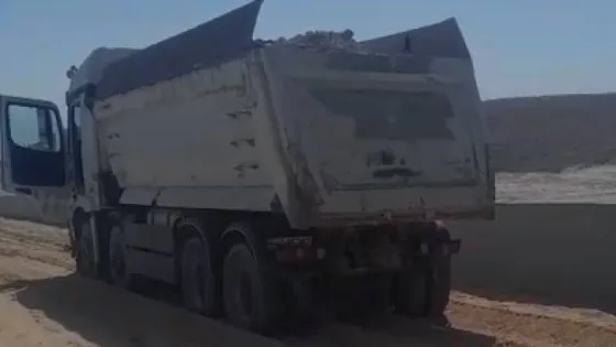 المشهد المعاصر | الأشغال: مهارب النجاة على طريق البحر الميت تُنقذ سائق قلاب من كارثة بعد عطل مفاجئ في الفرامل