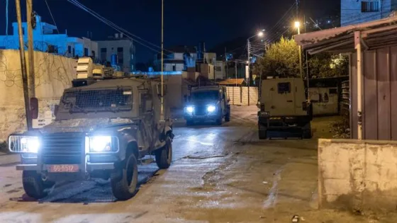 المشهد المعاصر | الاحتلال الإسرائيلي يبلغ عن شن عملية اقتحام واسعة في نابلس حتى عصر الأربعاء