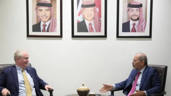المشهد المعاصر | الصفدي يبحث مع وفد من الكونغرس وقف العدوان على غزة وتعميق الشراكة الاستراتيجية