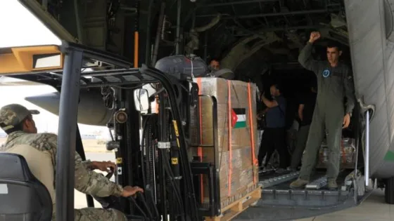 المشهد المعاصر | القوات المسلحة تنفذ إنزالات جوية جديدة على قطاع غزة بالتعاون مع دول شقيقة وصديقة