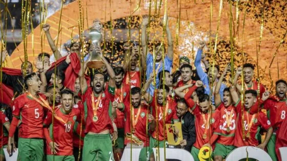 المشهد المعاصر | المنتخب المغربي يتوج بطلاً لأمم إفريقيا للمحليين للمرة الثالثة