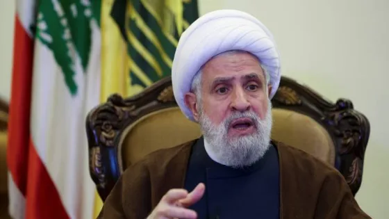 المشهد المعاصر | بعد لقائه لاريجاني.. نعيم قاسم: حزب الله لن يسلّم السلاح حتى لو أدى إلى معركة كربلائية