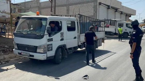 المشهد المعاصر | بلدية إربد الكبرى تبدأ إزالة المخالفات على “شارع المزارع”