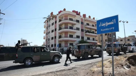 المشهد المعاصر | بيان صادر عن لجنة التحقيق بأحداث السويداء في سوريا
