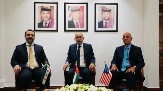 المشهد المعاصر | توافق أردني سوري أمريكي على تشكيل مجموعة عمل ثلاثية لإسناد الحكومة السورية في جهود تثبيت وقف إطلاق النار في السويداء