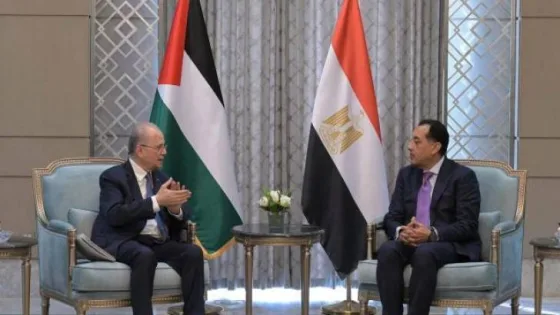 المشهد المعاصر | رئيس الوزراء الفلسطيني يصل القاهرة لبحث وقف الحرب على غزة وإعادة الإعمار
