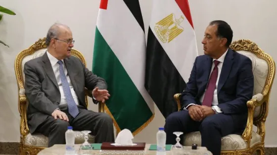 المشهد المعاصر | رئيس الوزراء الفلسطيني يلتقي نظيره المصري لمناقشة وقف العدوان على غزة وإعادة إعمارها
