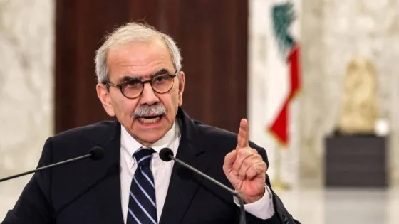 المشهد المعاصر | رئيس الوزراء اللبناني يعزّي رئيس الجمهورية ووزير الدفاع وقائد الجيش بشهداء حادث صور