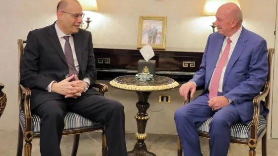 المشهد المعاصر | رئيس مجلس الأعيان فيصل الفايز يبحث مع السفير المصري العلاقات الثنائية وأوضاع المنطقة