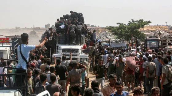 المشهد المعاصر | شاهد.. القسام يعدم لصوص مساعدات في حي الشيخ رضوان في غزة