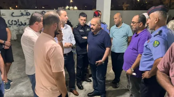 المشهد المعاصر | محافظ إربد يكشف على بناية تآكل أحد أعمدة الأساس بها ولجنة الفحص تؤكد عدم وجود خطر فوري