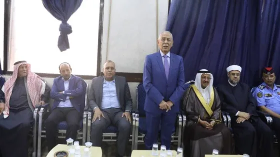 المشهد المعاصر | مندوبا عن الملك وولي العهد. العيسوي يعزي عشيرتي الحميمات والشياب