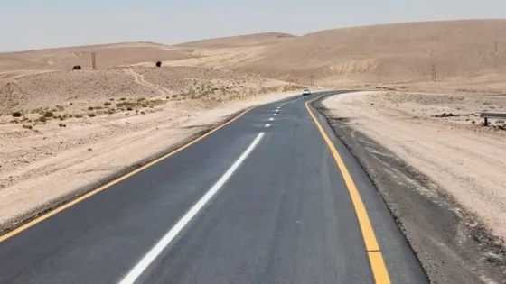 المشهد المعاصر | الأشغال: بدء صيانة طريق الرصيف الملوكي لتعزيز السلامة المرورية في معان