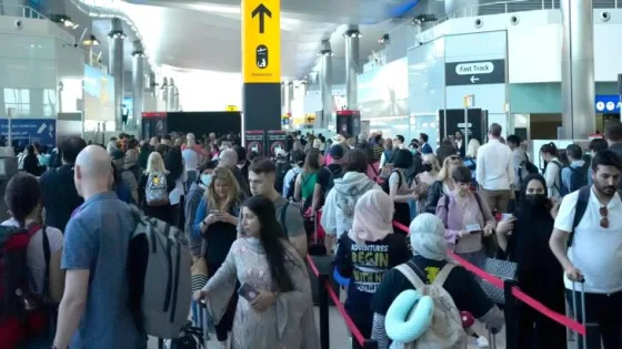 المشهد المعاصر | حادث طارئ في مطار هيثرو: إغلاق مبنى ركاب وإخلاؤه وسط استنفار أمني