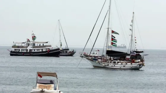 المشهد المعاصر | غموض في تونس.. “أسطول الصمود” يتهم جهات بمهاجمته بمسيرات والداخلية تصف الاعتداء بـ”المدبّر”