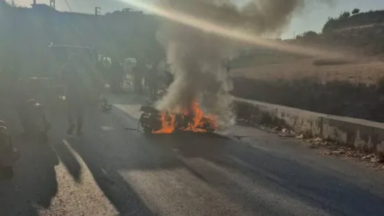 المشهد المعاصر | مراسلة رؤيا: غارة إسرائيلية تستهدف دراجة نارية جنوب لبنان وسقوط إصابات