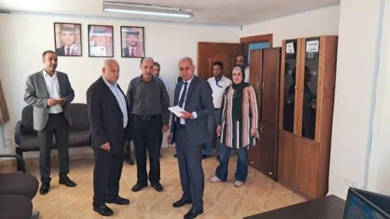 المشهد المعاصر | وزير العمل البكار في جولة تفقدية: أنجزوا معاملات المواطنين دون أي تأخير